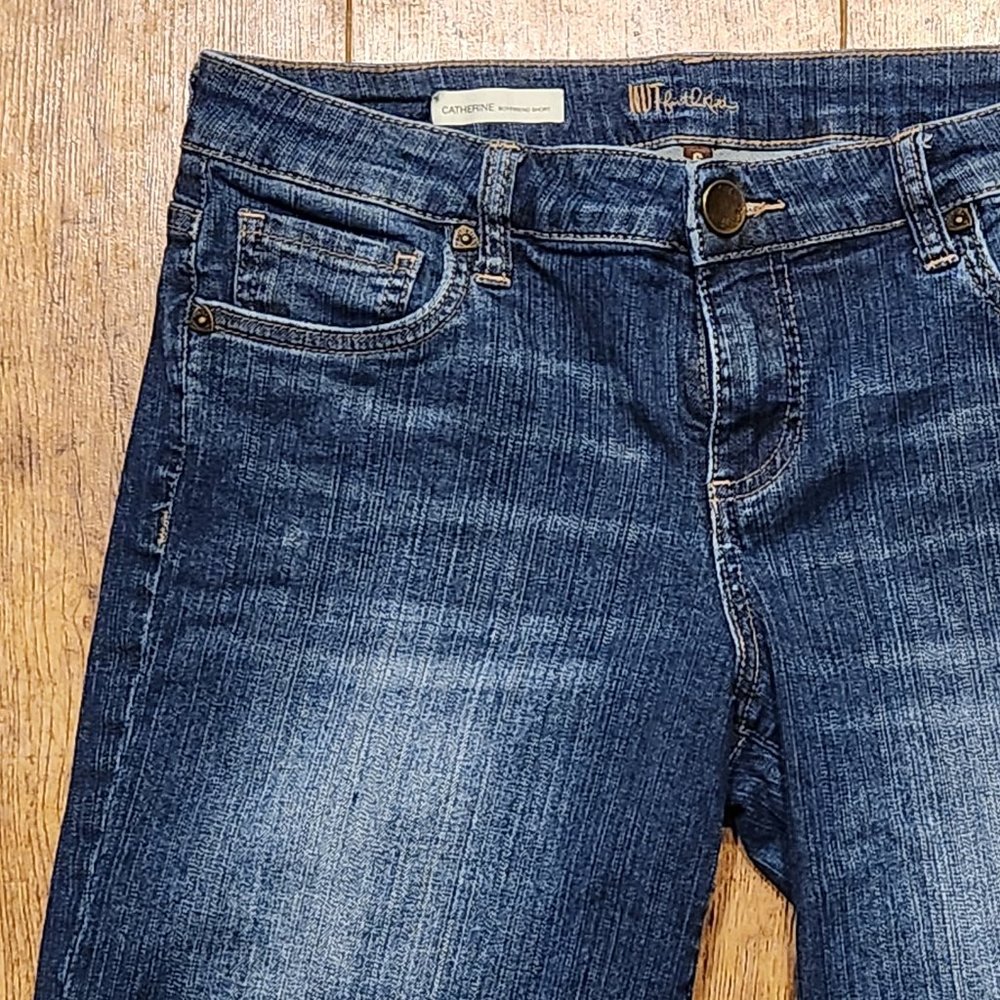 KUT FROM THE CLOTH Catherine Boyfriend Short Women's Jean Shorts - Sz 6 - Picture 2 of 6